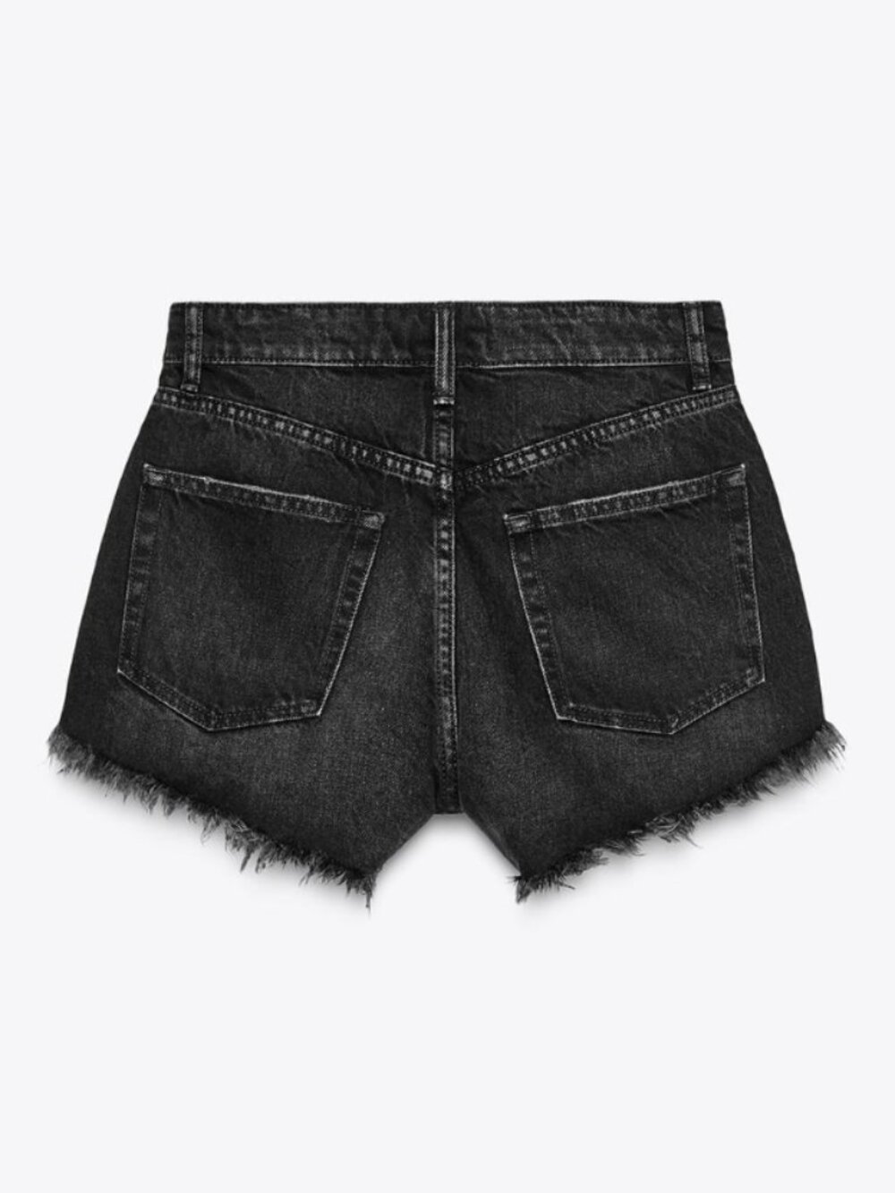 TRF High Rise Curved Shorts - Picture 3 of 4